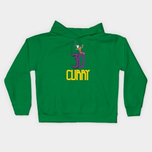 Stephen Curry design 30 Kids Hoodie